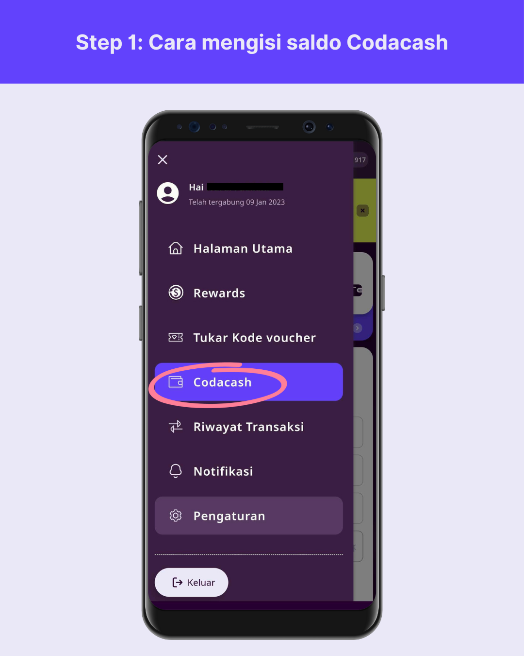 Bagaimana cara mengisi saldo Codacash? – Codashop Indonesia